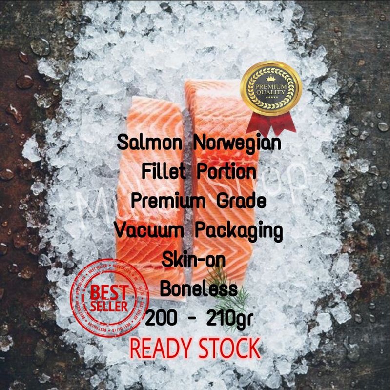 

SALMON NORWEGIAN PREMIUM PORTION 200-210GR