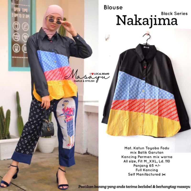 blouse nakajima by masayu