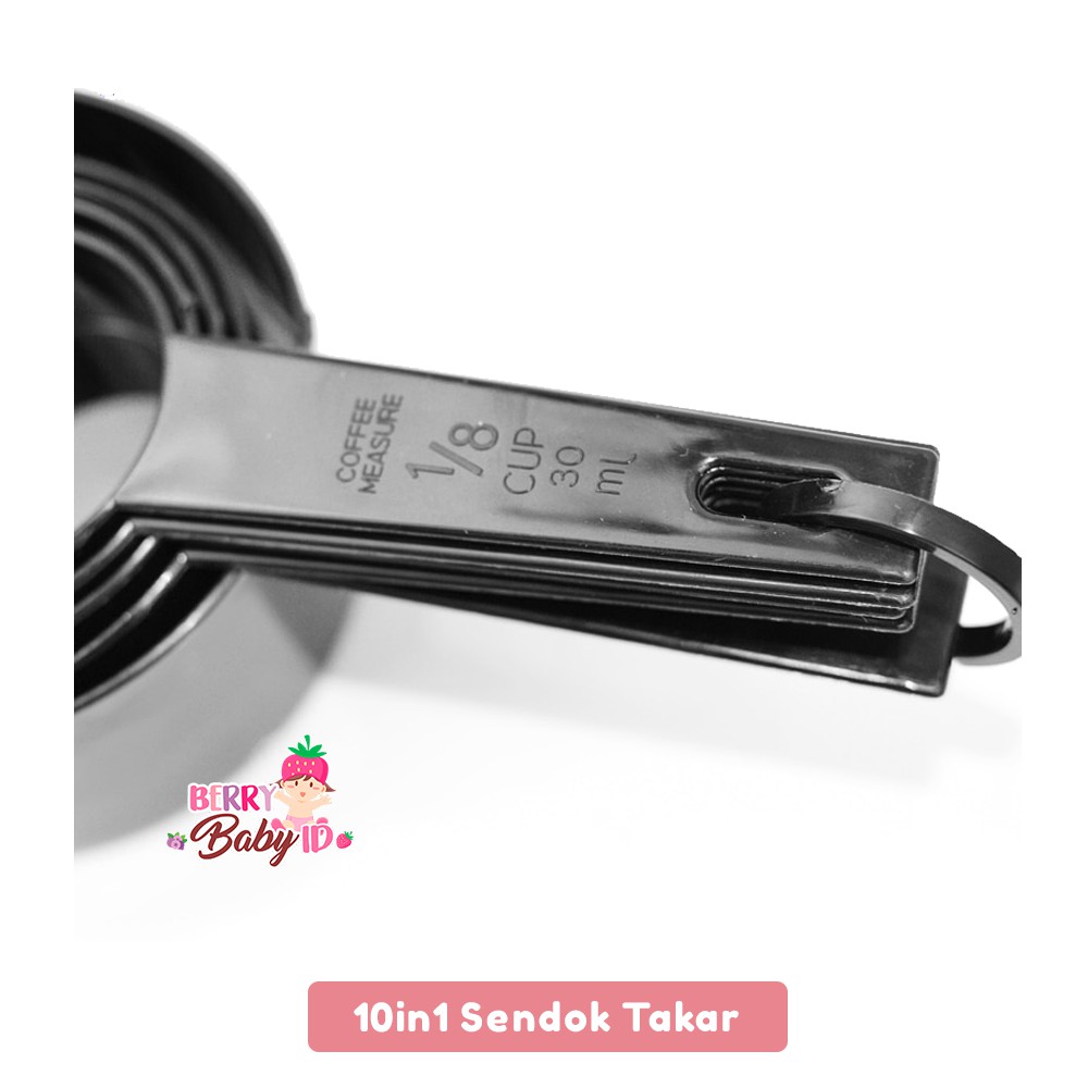 Berry Mart 10in1 Sendok Takar Measuring Spoon Cup Peralatan Masak JKN030 Berry Mart