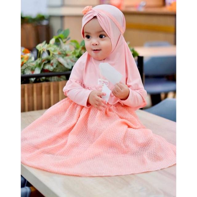  Baju  Bayi  Perempuan  Baby Malika Gamis Baby Aysa Rubia Vol 