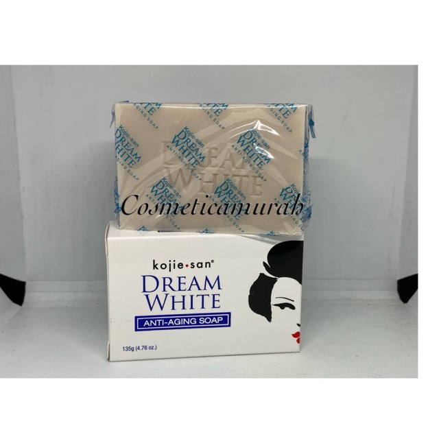 [ 135 gram ] kojie san dream white anti aging soap // kojiesan dream white soap // kojie san anti