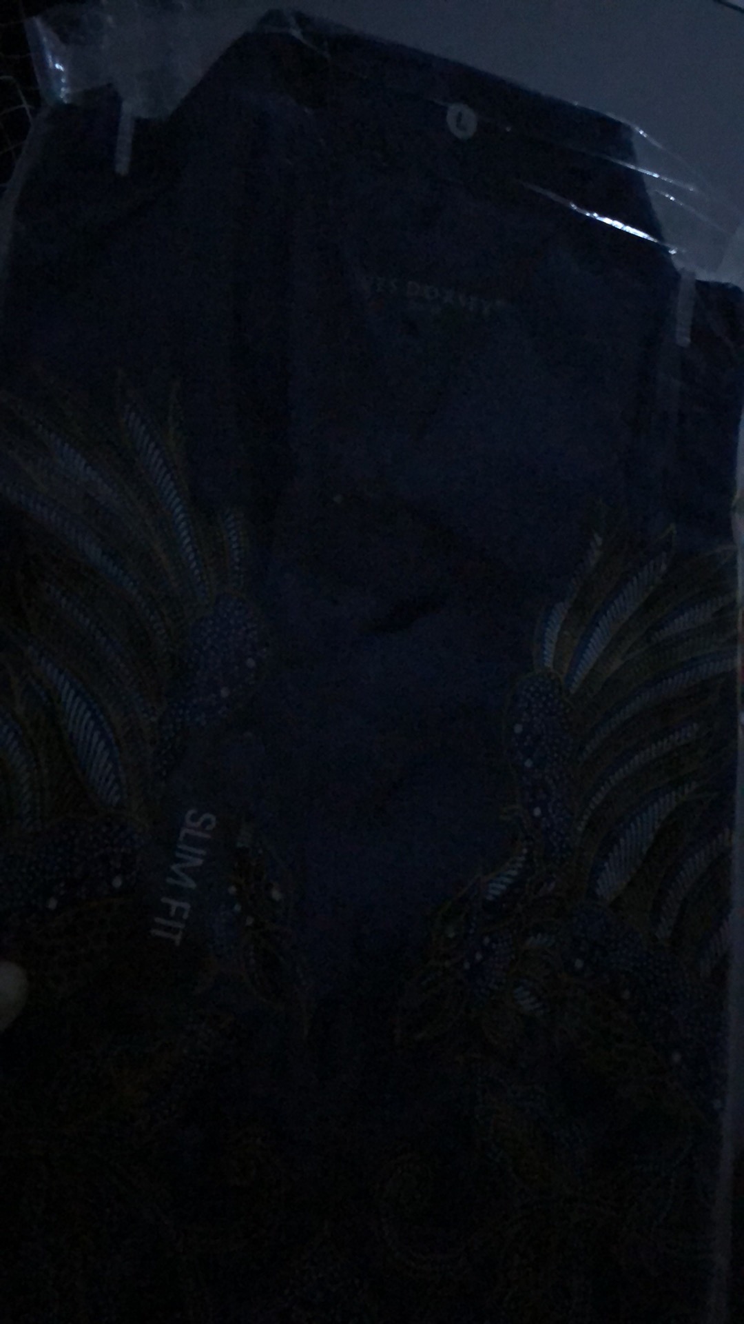 Hem Kemeja Batik Pria Slim Fit Modern Mewah Kualitas Premium