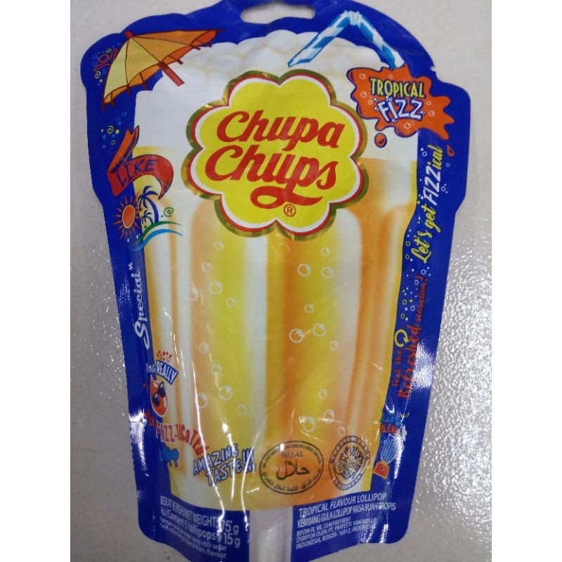 

chupa chups tropical fizz 5s 15gr