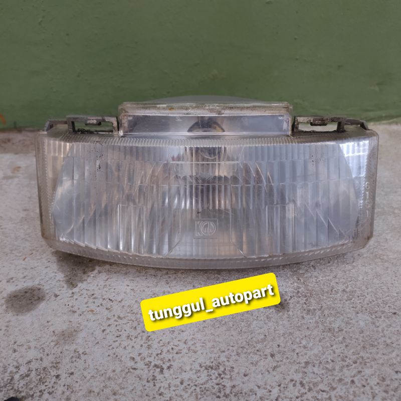 reflektor depan lampu depan suzuki satria 2 tak lumba original copotan motor murah