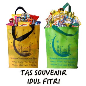 

Goodie Bag Tote Bag Tas Souvenir Idul Fitri Lebaran Puasa Tempat Parcel Ukuran Besar Tas Jajan Lucu