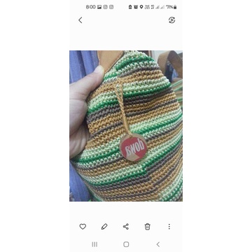 Tas Rajut Dowa Ori Preloved