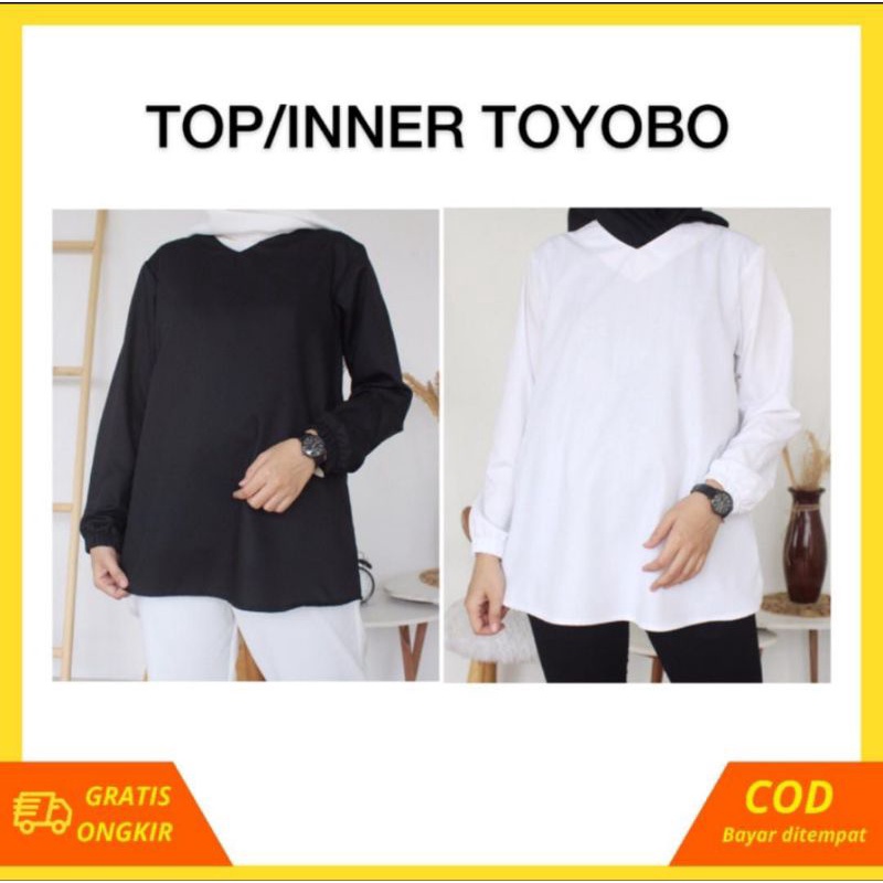 [COD] ATASAN/ INNER POLOS LENGAN PANJANG