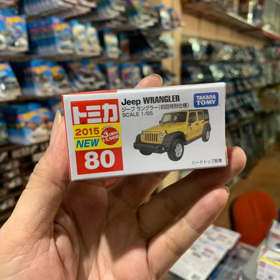 Tomica 80 Jeep Wrangler Kuning Special Color