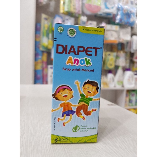 Diapet Sirup Anak 60 ml / Obat Diare Anak