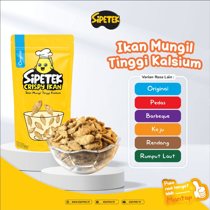 

Ikan Chrispy Cemilan Enak Murah untuk Anak