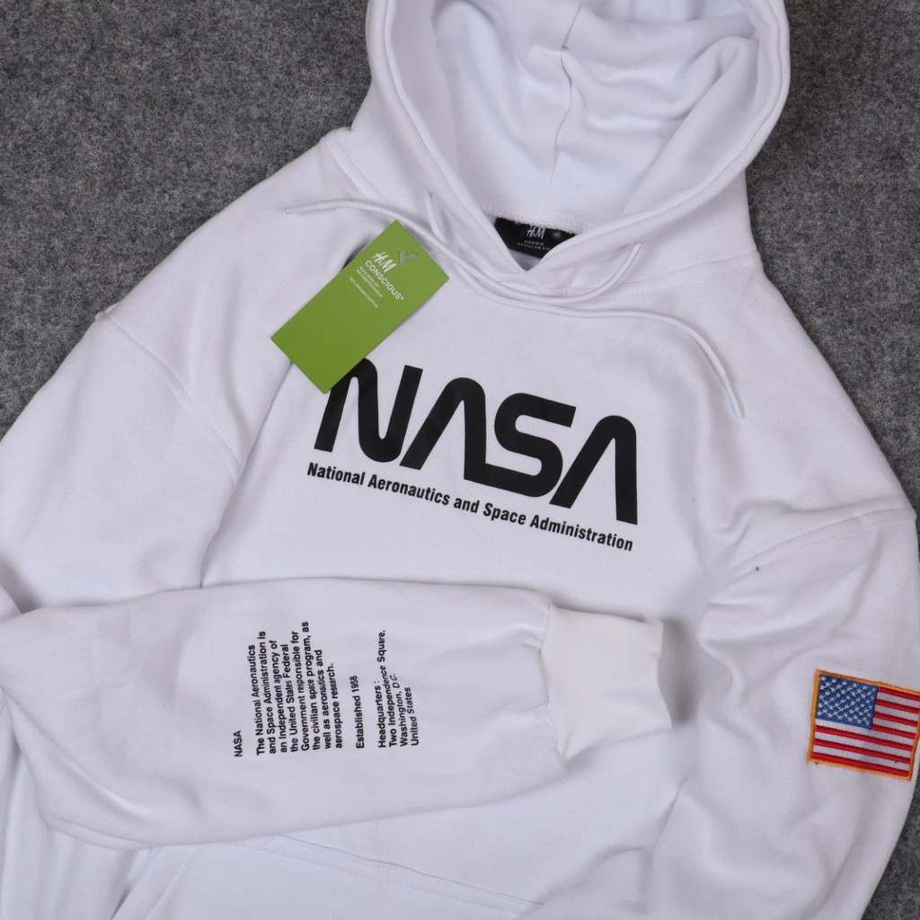 JAKET SWEATER HOODIE NASA ROCKET UNISEX PREMIUM QUALITY