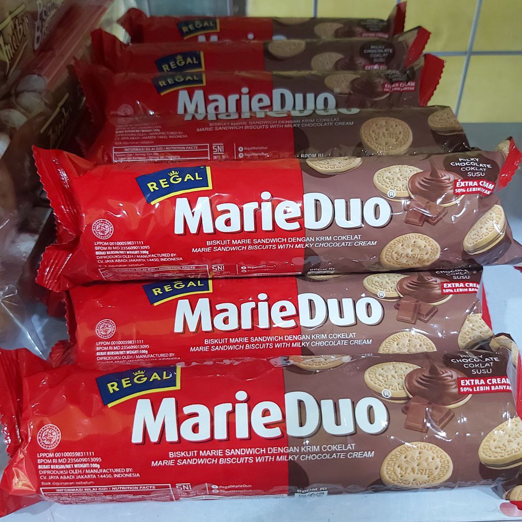 

REGAL MARIE DUO BISKUIT 100GR