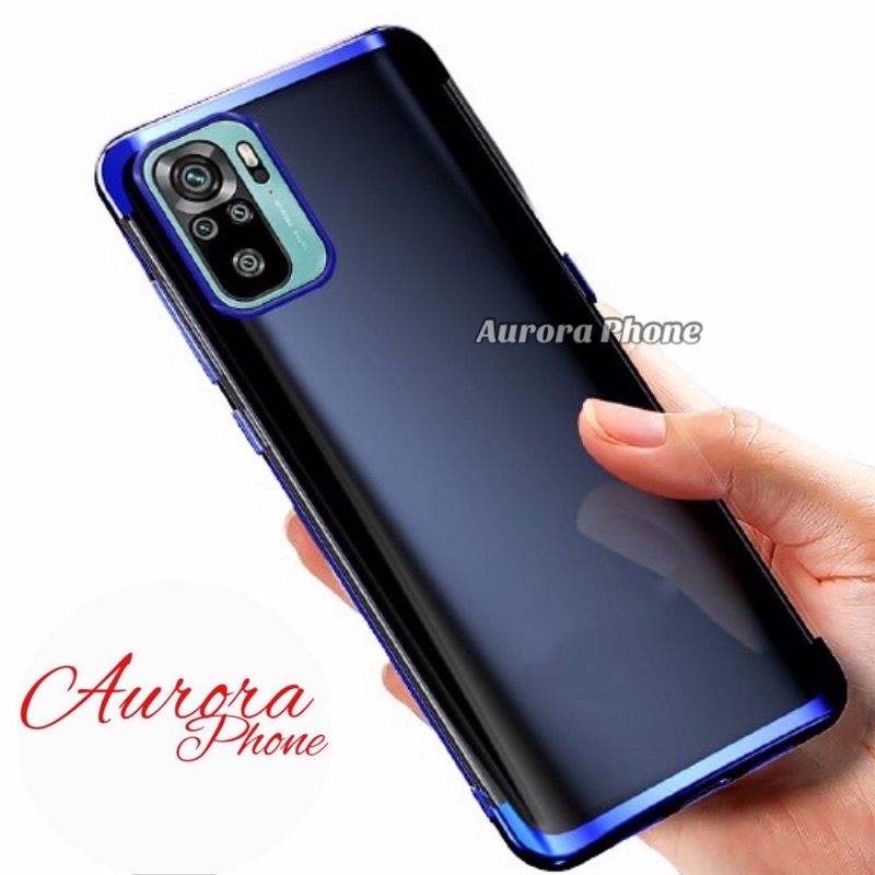 Xiaomi Redmi Note 10 4G Soft Case Shining Chrome Case Redmi Note 10 4G / Case Redmi Note 10 4G Soft 