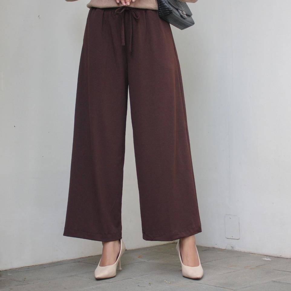 ANJANI KULOT / KULOT HAMIL / CELANA HAMIL / KULOT HITAM JUMBO HITAM L26V