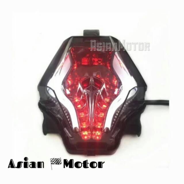 Stop Lamp Stoplamp 3 In 1 YZF R25 R3 Mx King MT25 Lampu Stop Lampu Sen Sein Lampu Senja LED Sen R25