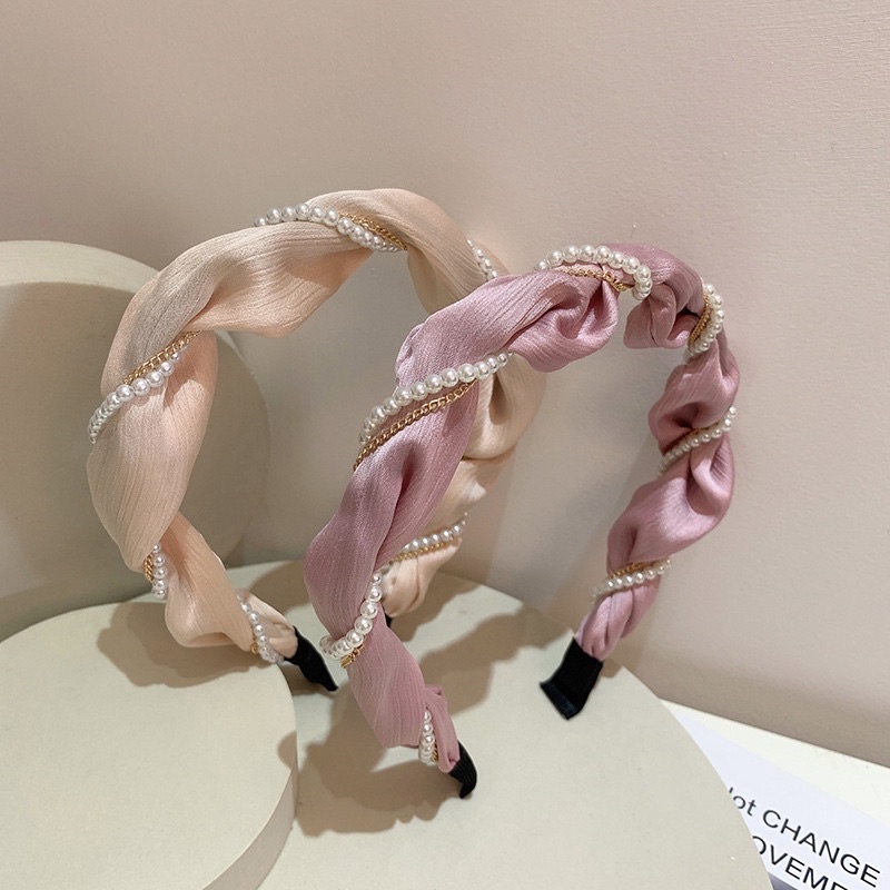 Bando-108/Bendo FASHION/Premium Bandana Simpul Twist Elastis Ala Korea Untuk Wanita