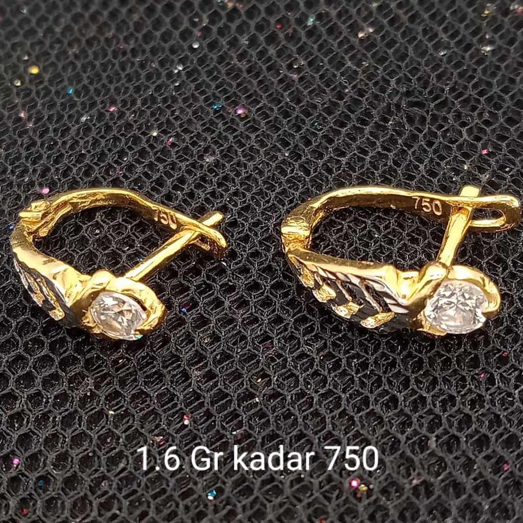 Anting Emas 17 K - 1.6 Gr Kadar 750 - 2601