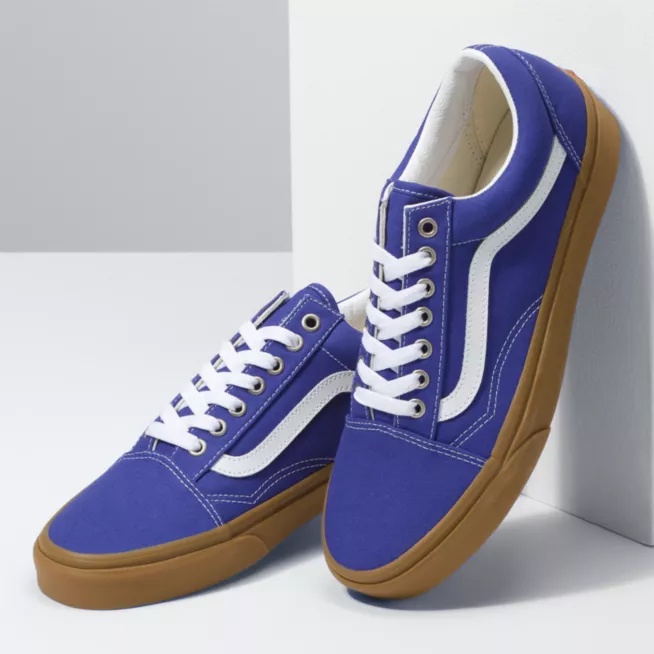 Sepatu Sneakers Pria Wanita Navy Gum Sepatu Murah