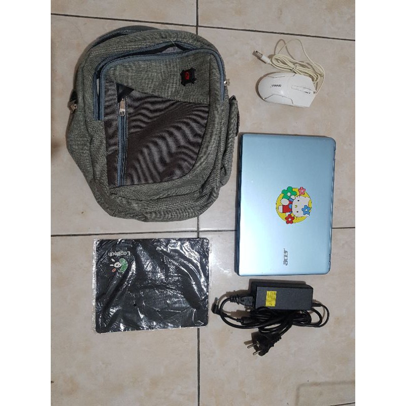 Notebook Acer Aspire V5-132 Ram 2 Gb Hardisk 500 Gb Pemakaian Pribadi Mulus Normal No Minus