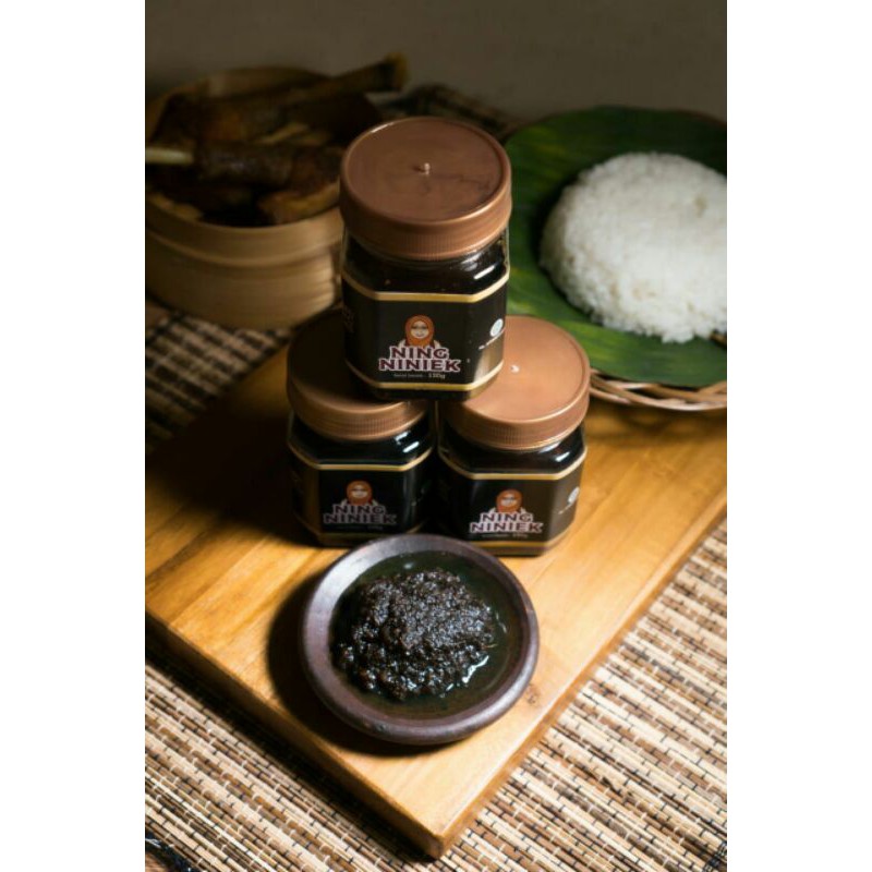 

Bumbu Hitam Madura NING NINIEK Bumbu Ireng Original / Pedas