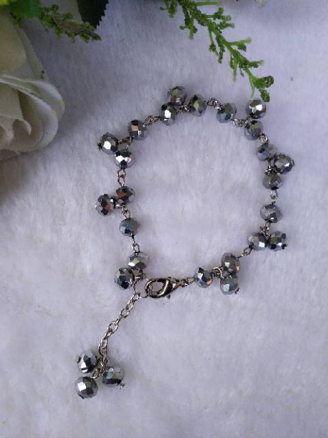 GELANG KRISTAL CEKO CANTIK FARIDA/GELANG UNIK/GELANG MURAH-2