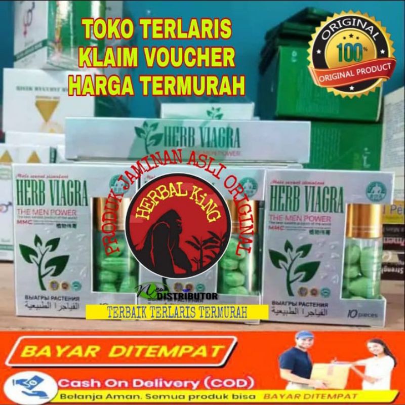 New Herb Viagra Green Obat Kuat Sex Pria Tahan Lama