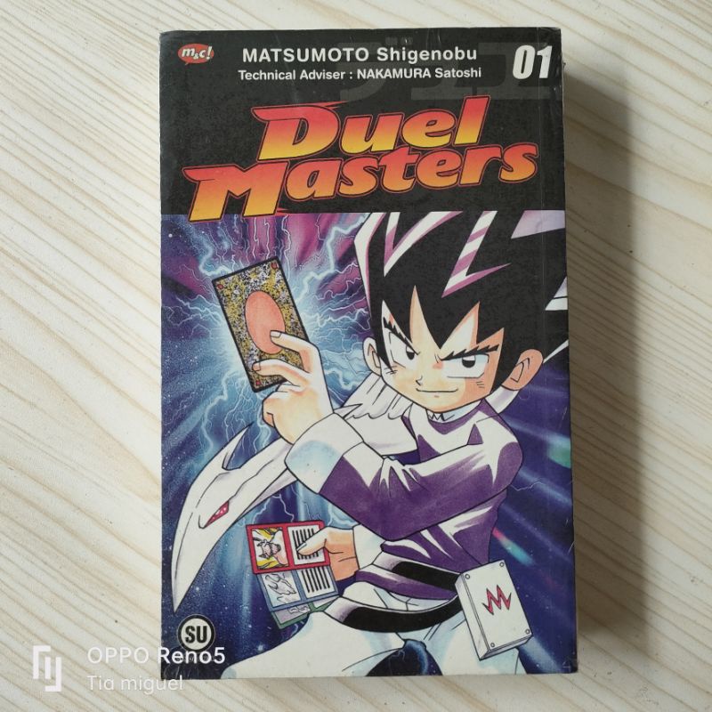 komik duel masters vol 1, 4 ,14