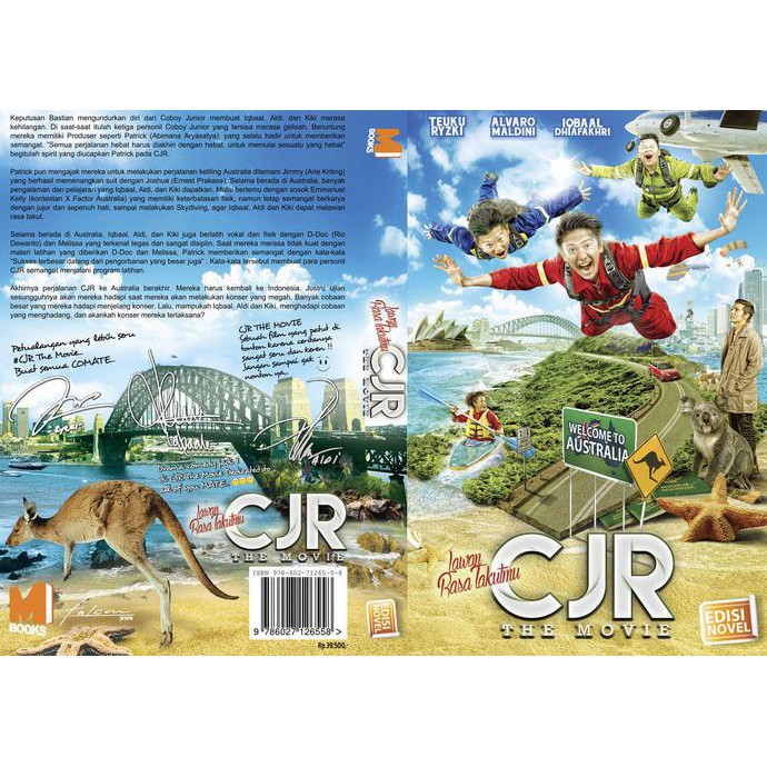 PROMO MURAH Novel CJR The Movie STOK TERBATAS