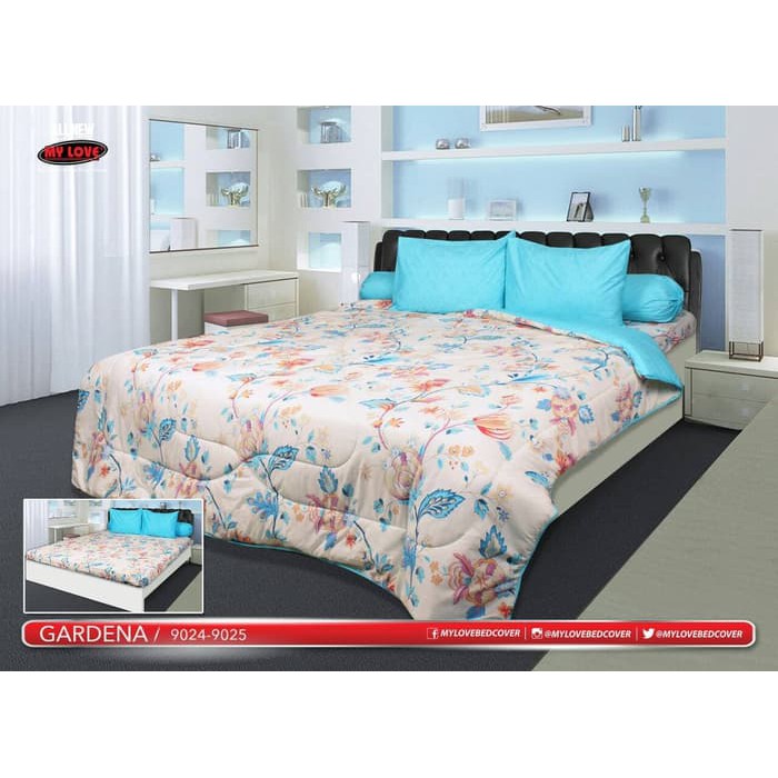 Sprei Rumbai My Love 180x200 Tinggi 30 Gardenia