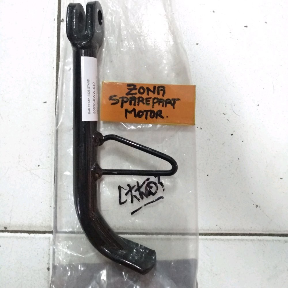 Standar samping Bar comp side stand Revo 110 New blade 110 AHM 50530 KWW 640