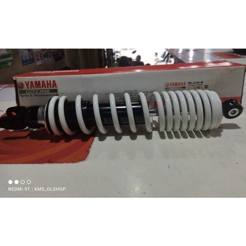 Shockbreaker Shock Shok Sok Breaker Belakang 2BU XRide X- Ride Hitam / Putih Asli Yamaha