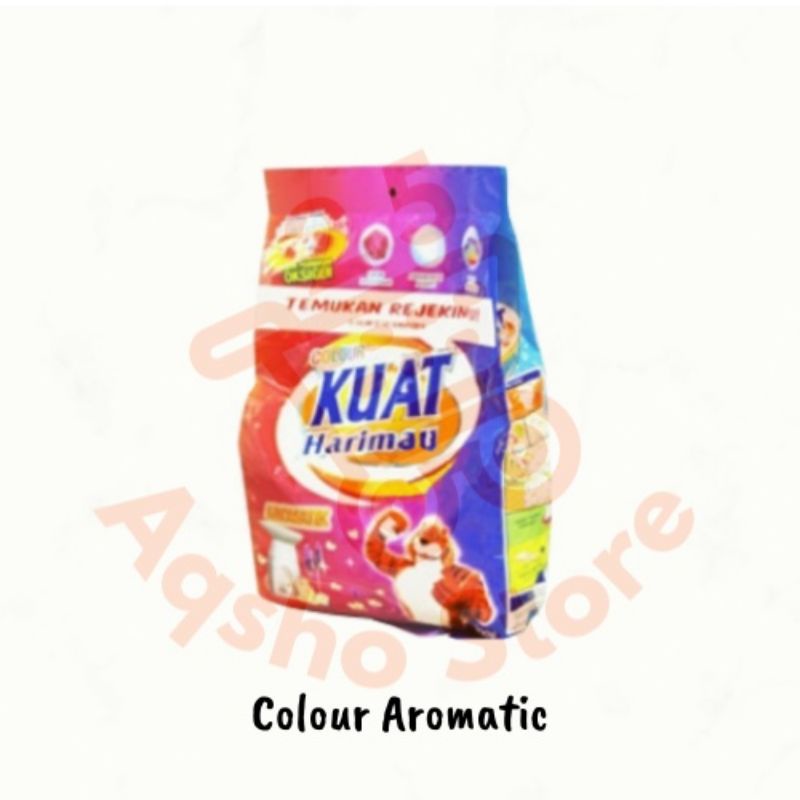 Kuat Harimau Deterjen bubuk 900gr Berhadiah uang tunai