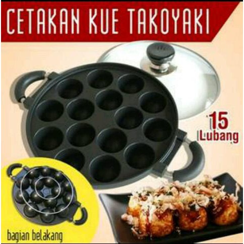 Cetakan Kue Takoyaki 15 Lubang - cetakan takoyaki 15 holes