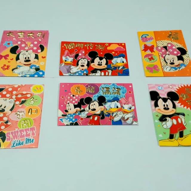 

Angpao Imlek Netral Minnie Mickey 340