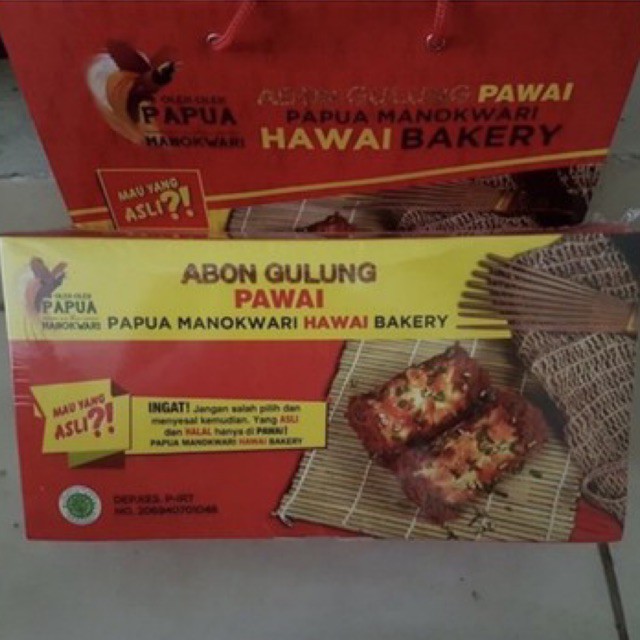 Abon Gulung Hawai Bakery