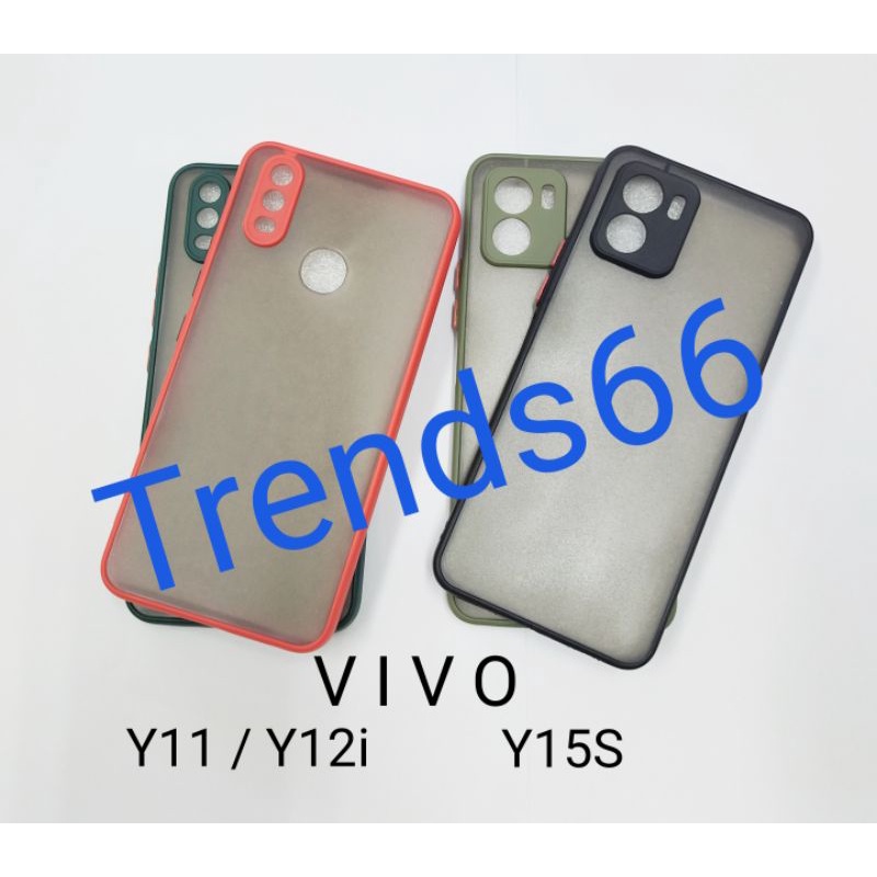 Silikon Case List MyChoice VIVO Y11 / Y12i , Y15S + Pelindung Kamera