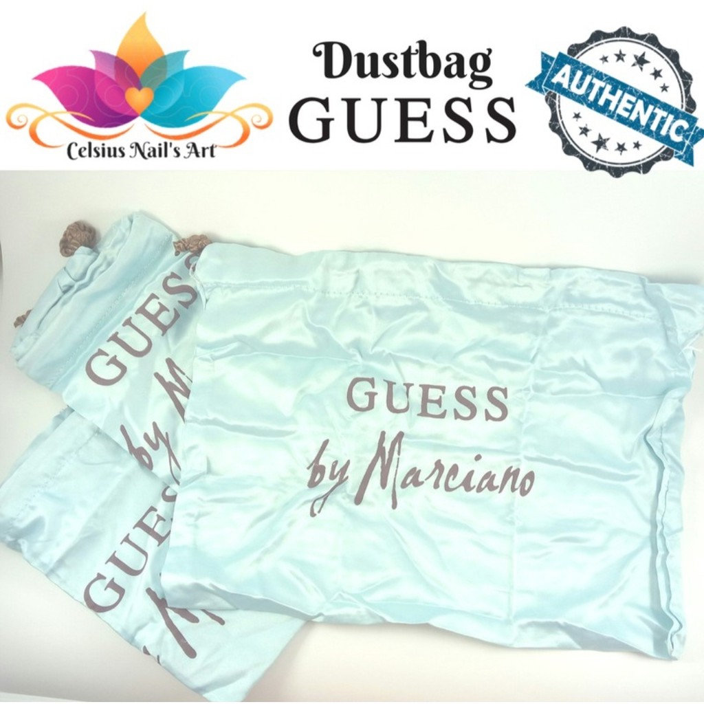 [NEW SIZE] DUSTBAG GUESS UKURAN 39 x 35 cm AUTHENTIC