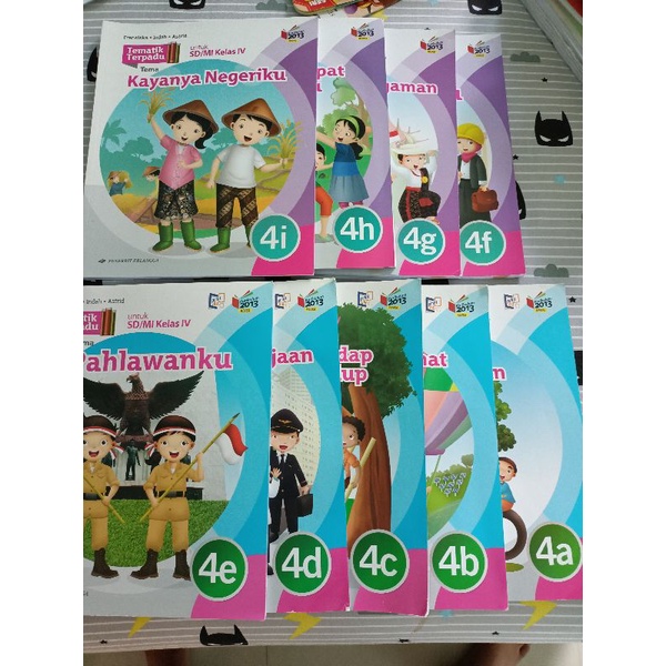 Buku tematik kelas 4