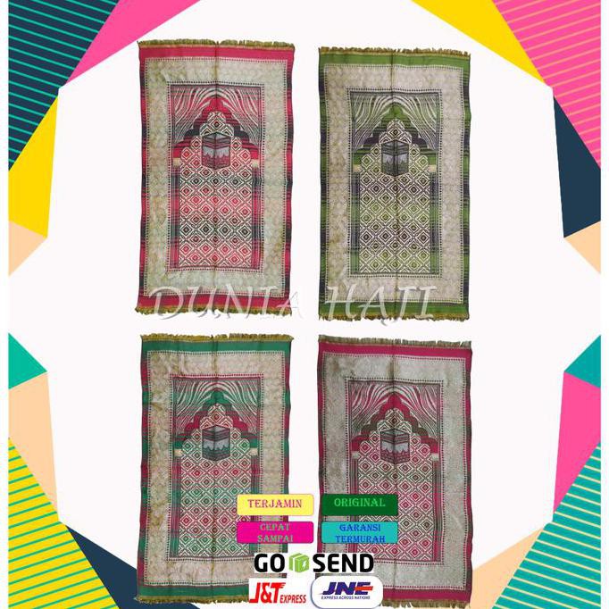 Sajadah Turki Travel Rayon Tipis besar Murah Oleh Oleh Haji