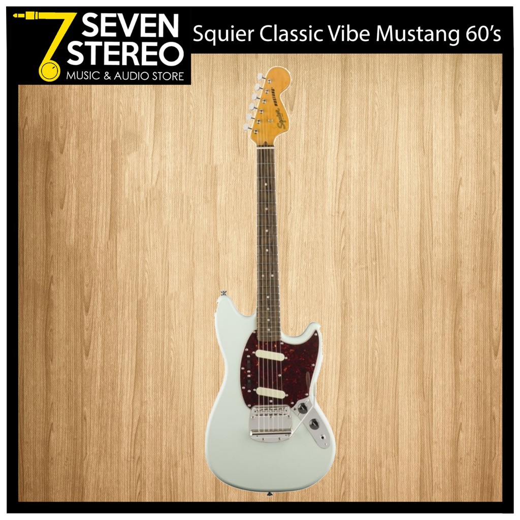 Squier Classic Vibe 60s Mustang Sonic Blue