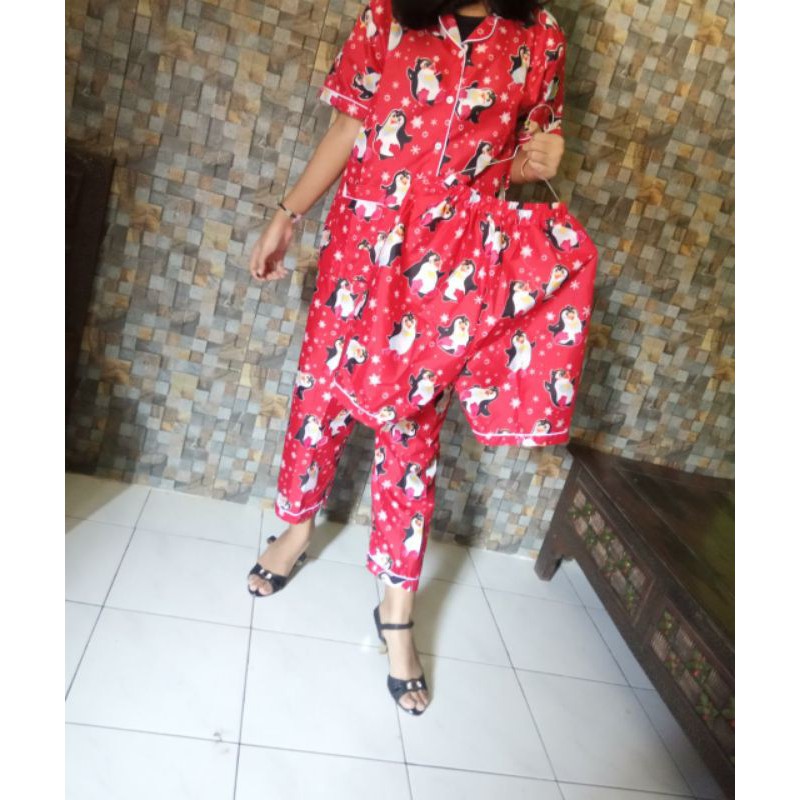 PIYAMA DEWASA 3 IN 1