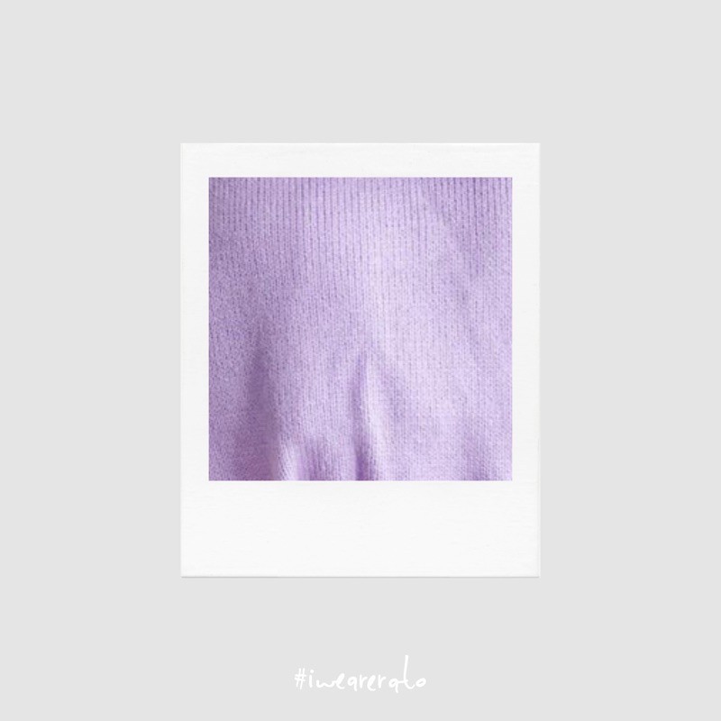 ERATO - Sora Knit Top-Purple