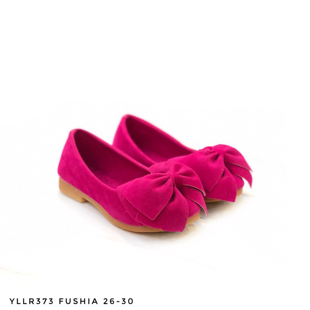 11.11   TERMURAH (COD) FLATSHOES MODEL PITA READY WARNA PINK FUSHIA #Shopeehaul