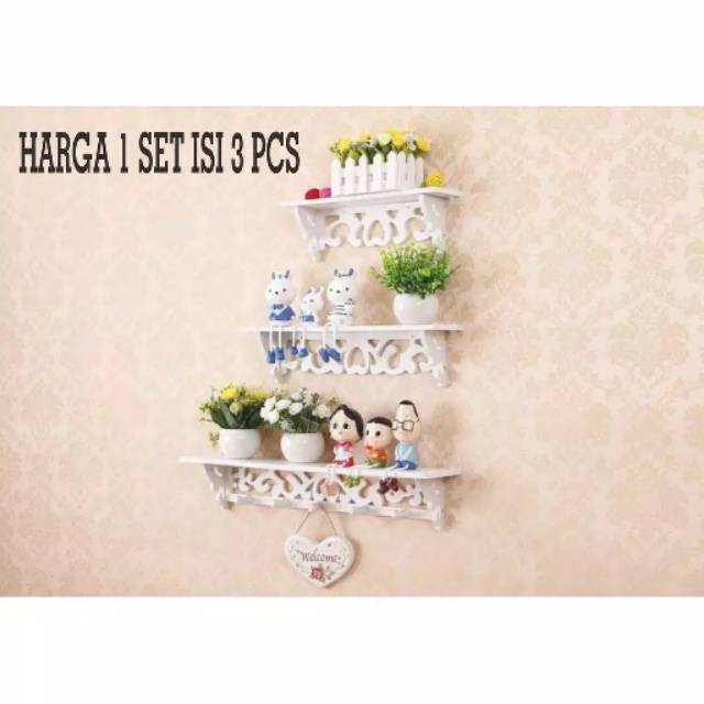 Rak susun rak dinding rak dinding shabby rak shabby shabby home decor