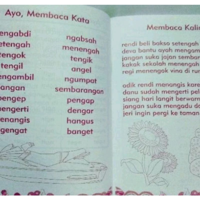 ORI buku lancar Dan pintar calistung untuk anak usia dini penerbit bintang Indonesia