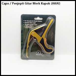 Capo / Penjepit Gitar Kapok (Akai) ORIGINAL