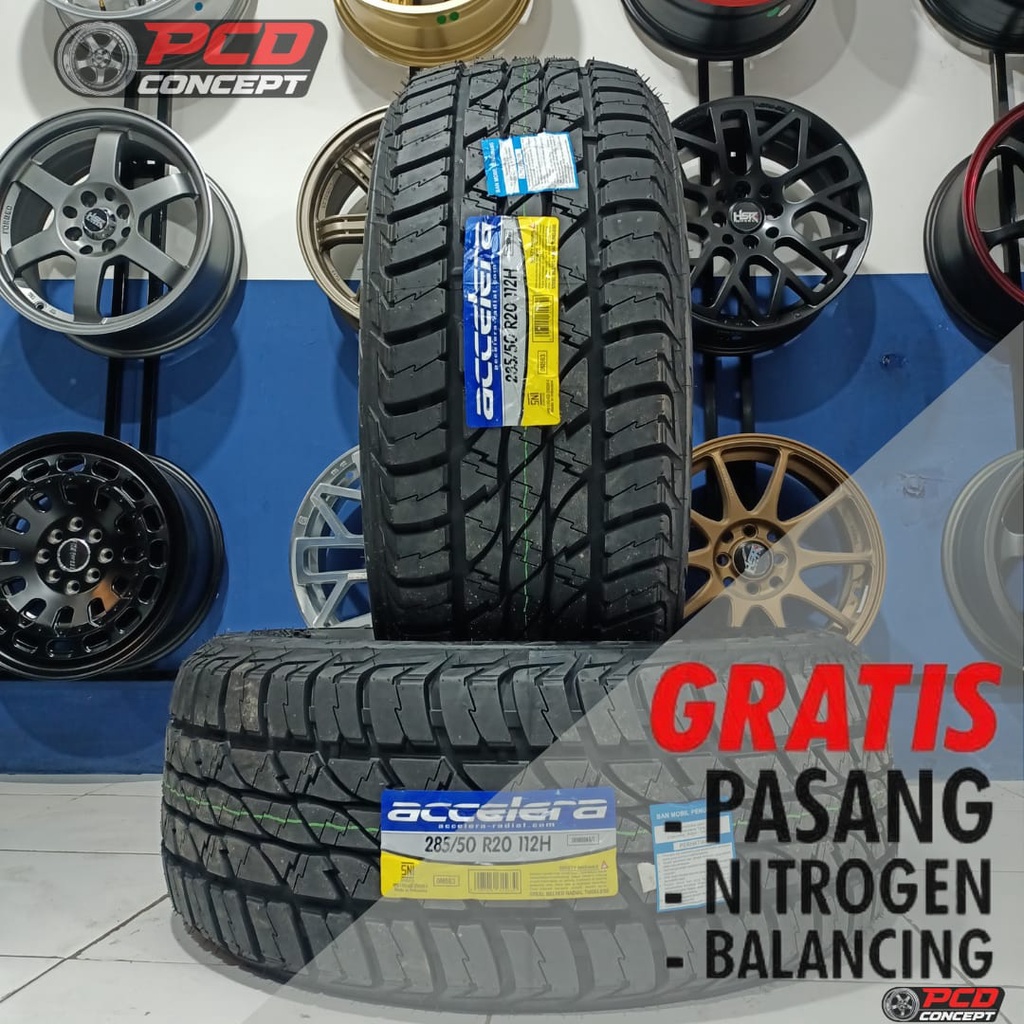 BAN MOBIL R20 MURAH DAN BERKUALITAS IMORT 285/50 ACCELERA OMICRON A/T