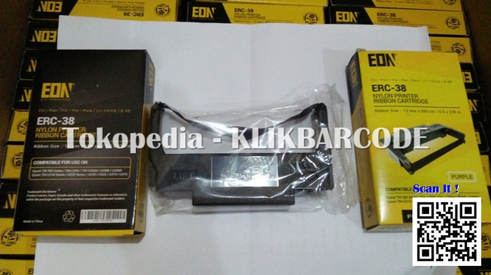 PROMO RIBBON CARTRIDGE ERC 38 /ERC38/ERC-38 EON ( UNTUK EPSON TMU - PROMO )