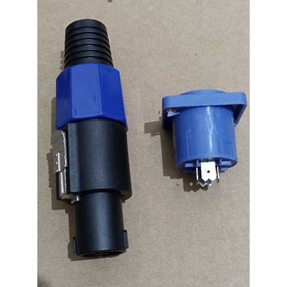 Jek spikon + soket body spikon satu set Jack spikon