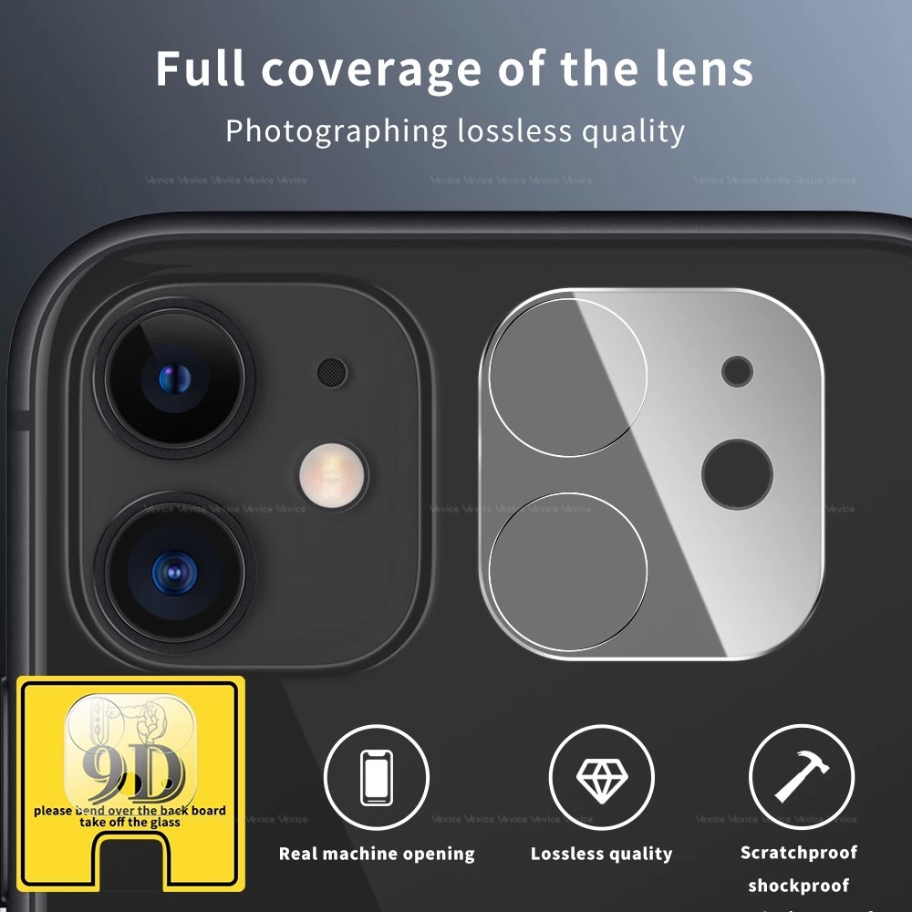 Camera lens clear protector - tempered glass for iPhone 14 Pro Max 13 Pro Max 11 11 PRO 11PROMAX 12 12MINI 12PRO 12PROMAX